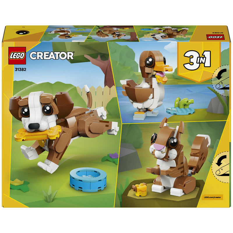 LEGO Creator 3 in 1 Playful Puppy building toy (British brand)