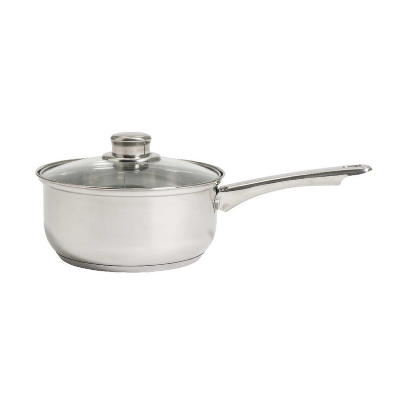 Sainsbury's Home 3 piece stainless steel saucepan set (British brand)