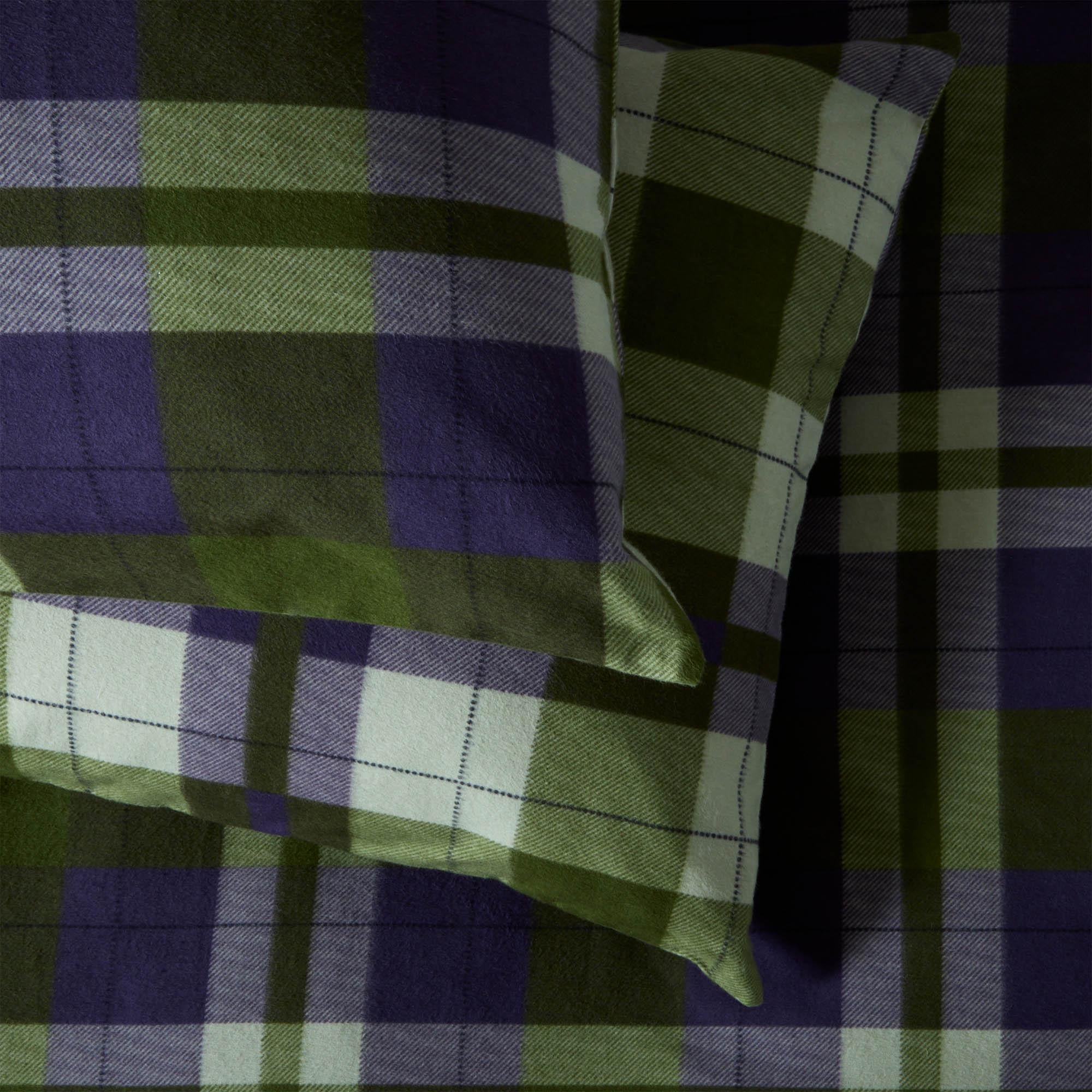 Sainsbury's Single Duvet Cover Green 135x200cm (British brand)