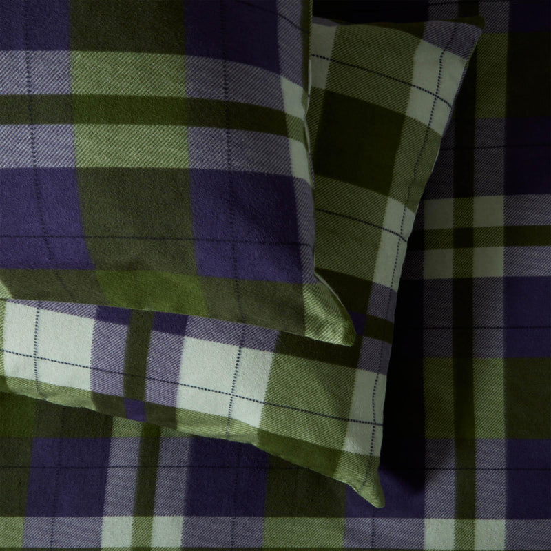 Sainsbury's Single Duvet Cover Green 135x200cm (British brand)