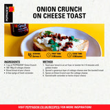 Peppadew Spicy Onion Crunch 130g, imported from the UK
