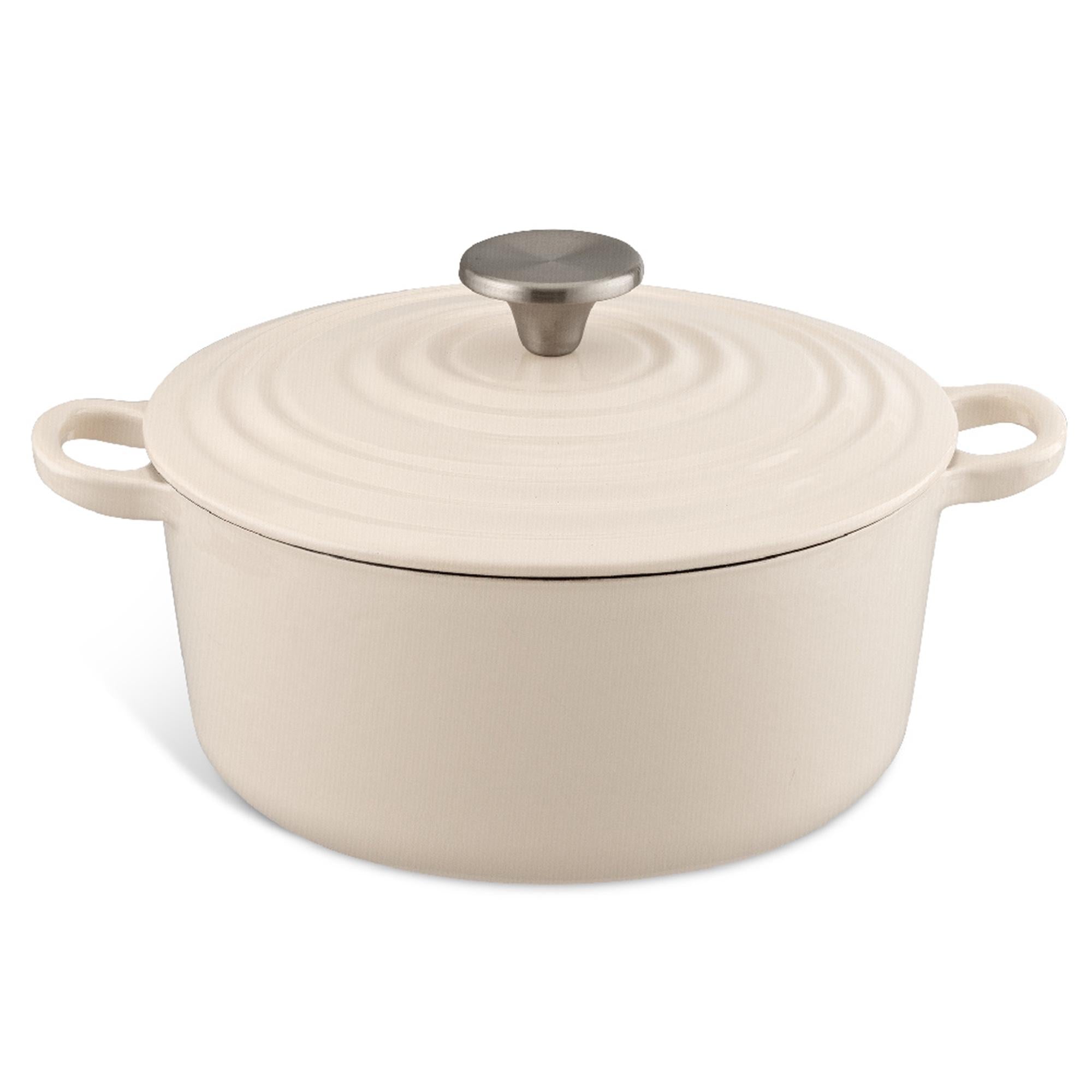 Habitat cream cast iron casserole dish 3.3 Litre, UK version