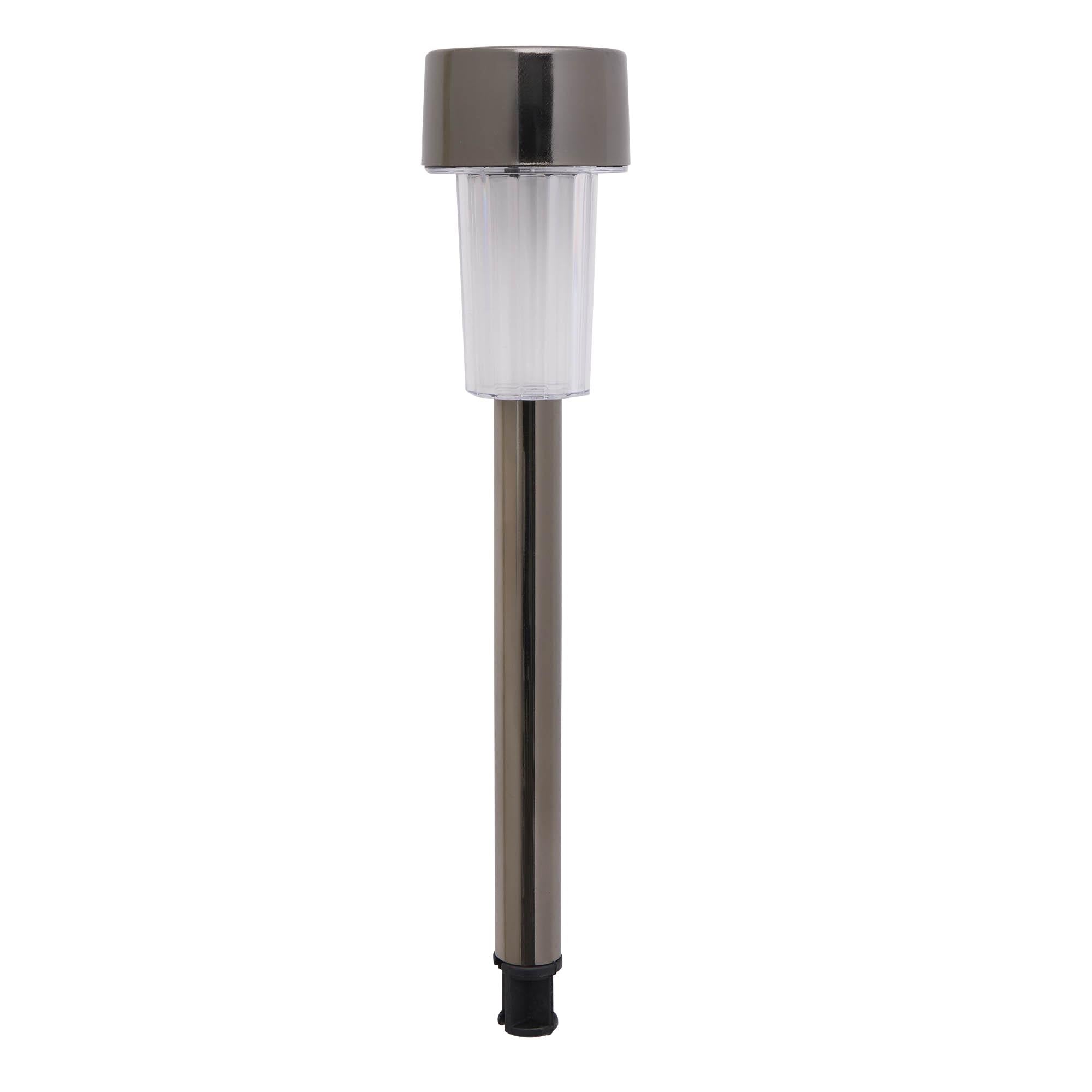 Sainsbury's gun metal marker light solar powered 32cm - British product