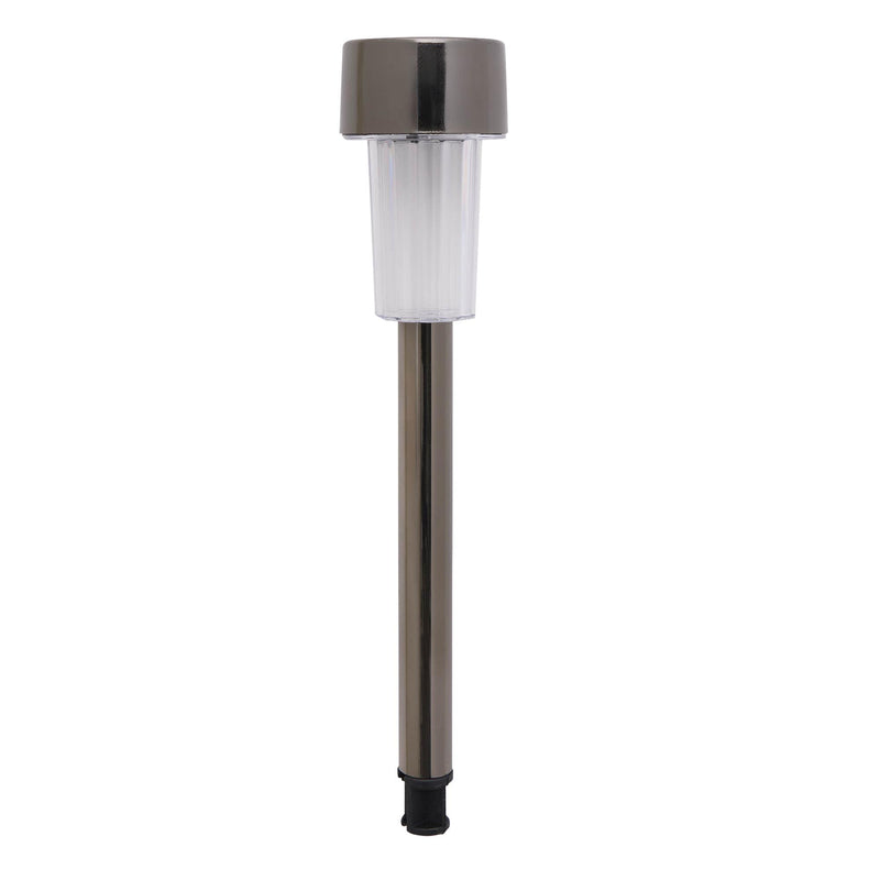 Sainsbury's gun metal marker light solar powered 32cm - British product