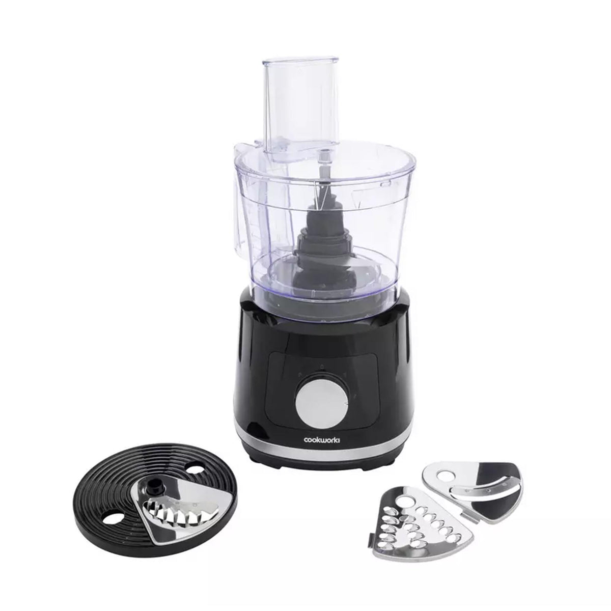 Cookworks 1.4L food processor with 4 blades - British product