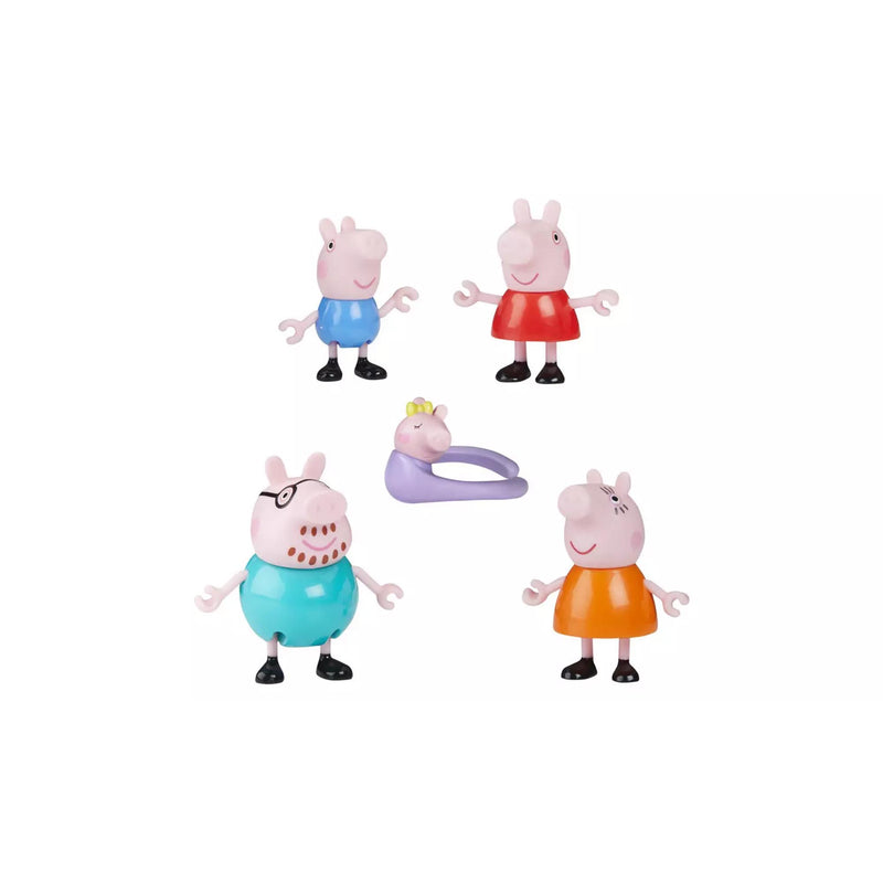 Peppa Pig Family Figures Set of 5 18x22x5cm, imported from the UK