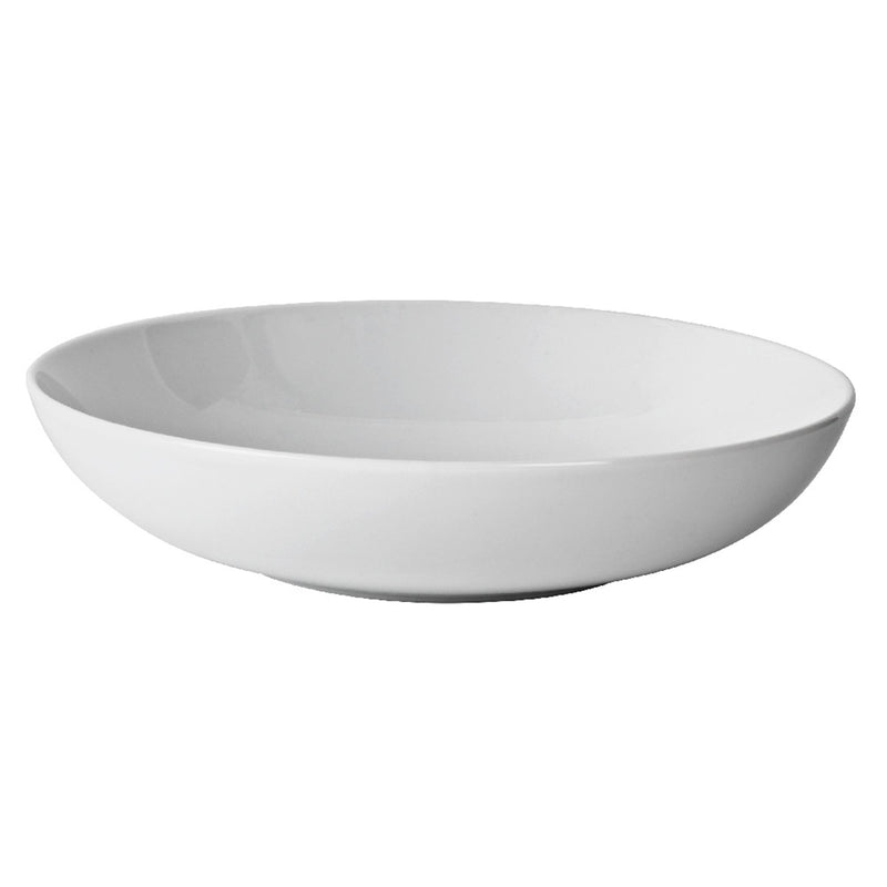 Sainsbury's white porcelain pasta bowl - British product