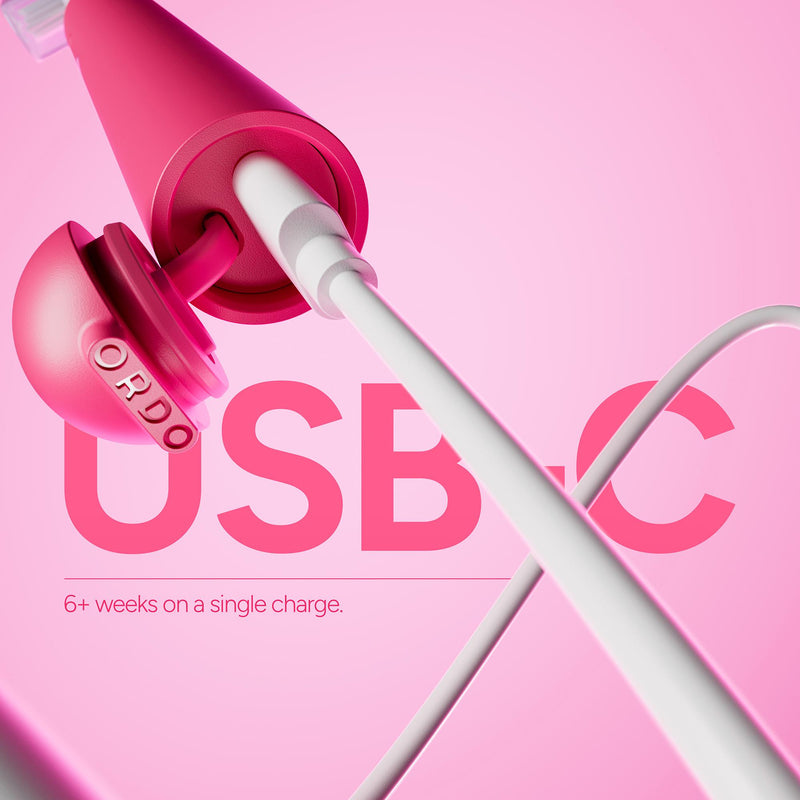 Ordo sonic toothbrush Paradise Pink (British brand)