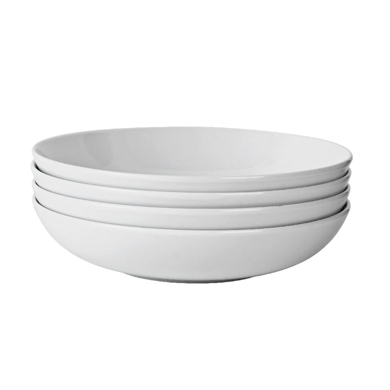 Sainsbury's white porcelain pasta bowl - British product