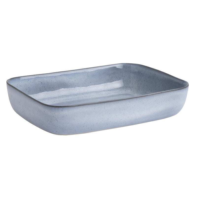 Habitat blue large roasting dish stoneware, UK version
