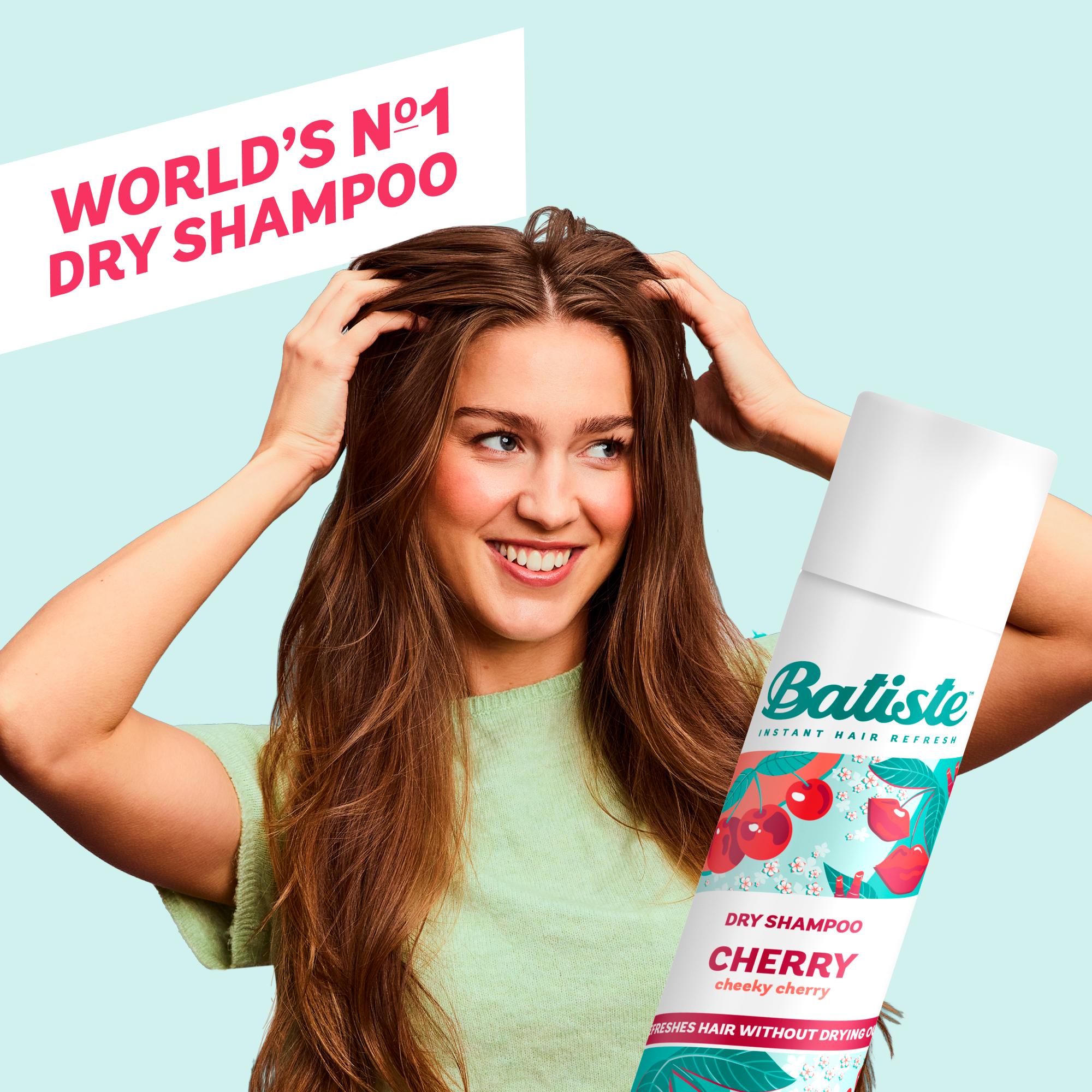 Batiste cherry dry shampoo 200ml spray, imported from the UK