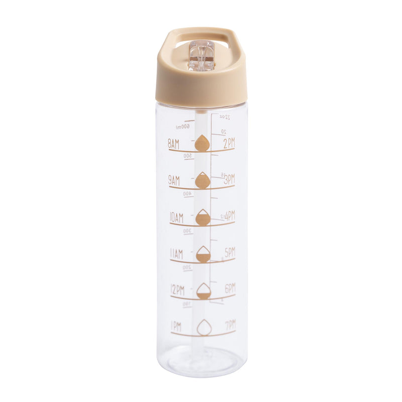 Sainsbury's Home beige sipper water bottle 700ml (British brand)