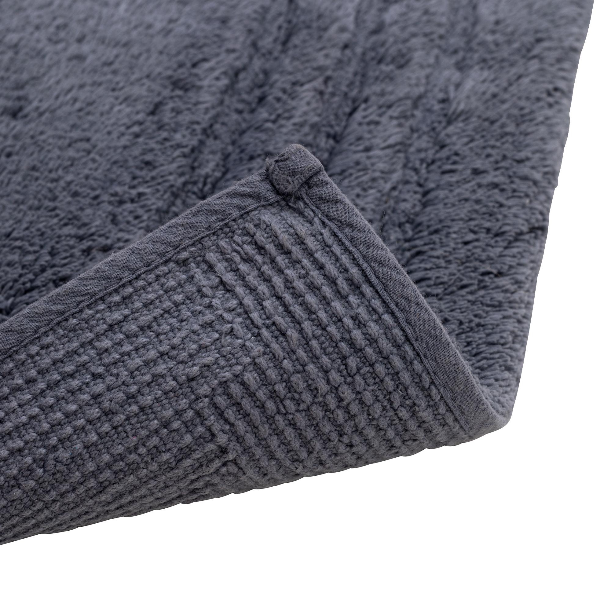 Habitat Deep Pile Bath Mat Rustic Blue 80cm x 50cm - British product