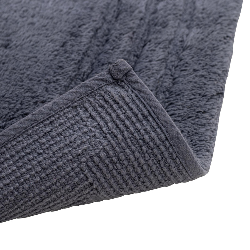 Habitat Deep Pile Bath Mat Rustic Blue 80cm x 50cm - British product