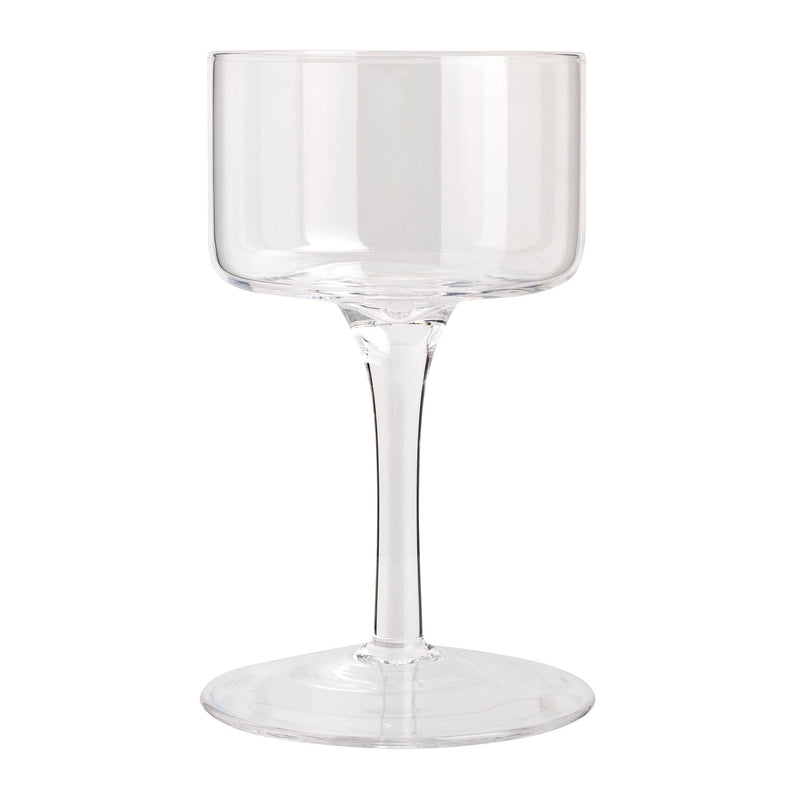 Habitat long stem glass pillar holder 15cm height, UK version