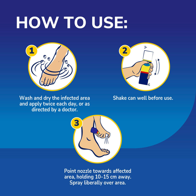 Scholl Athletes Foot Spray 150ml (British brand)