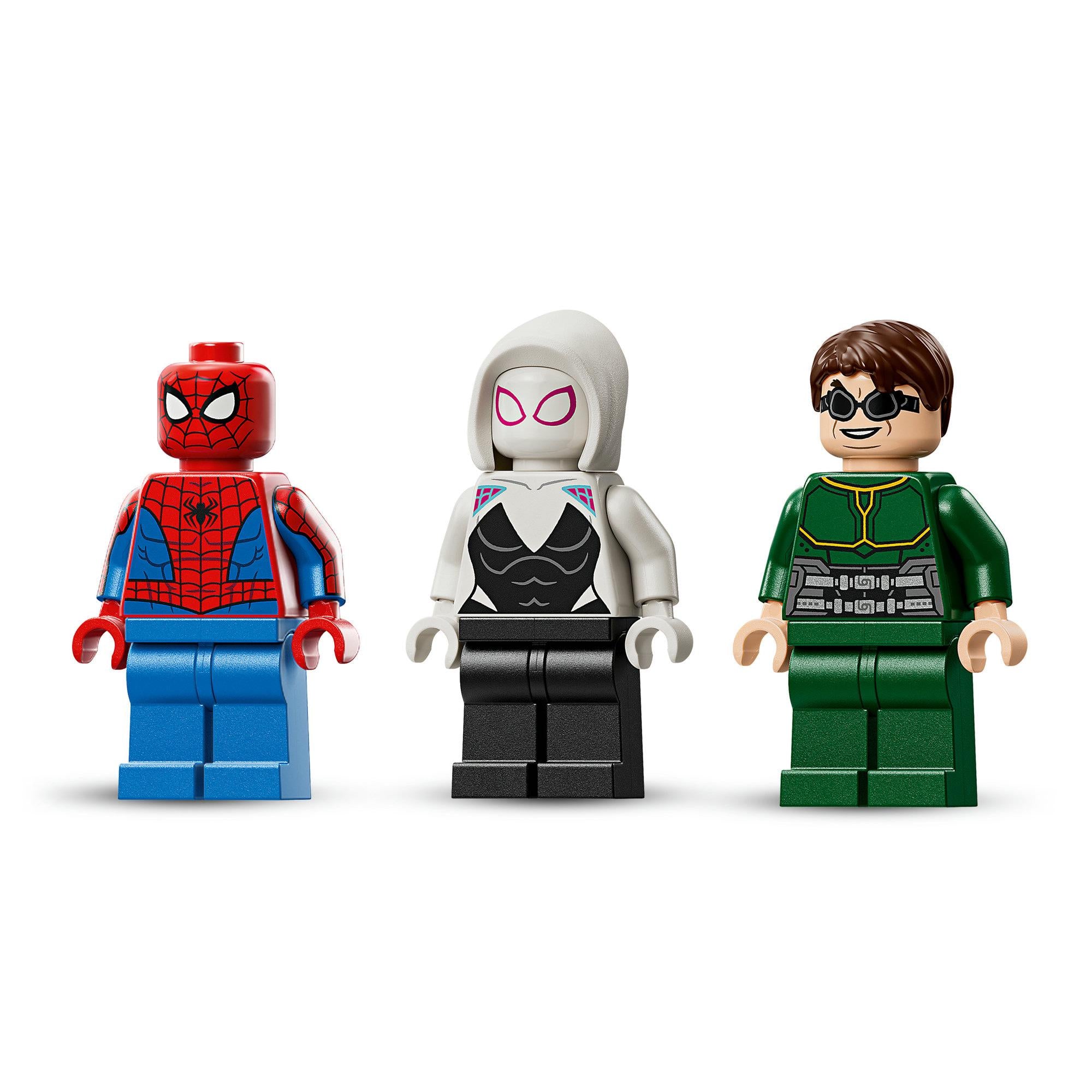 LEGO Marvel mech battle Spider-Man vs Doc Ock building toy (British brand)