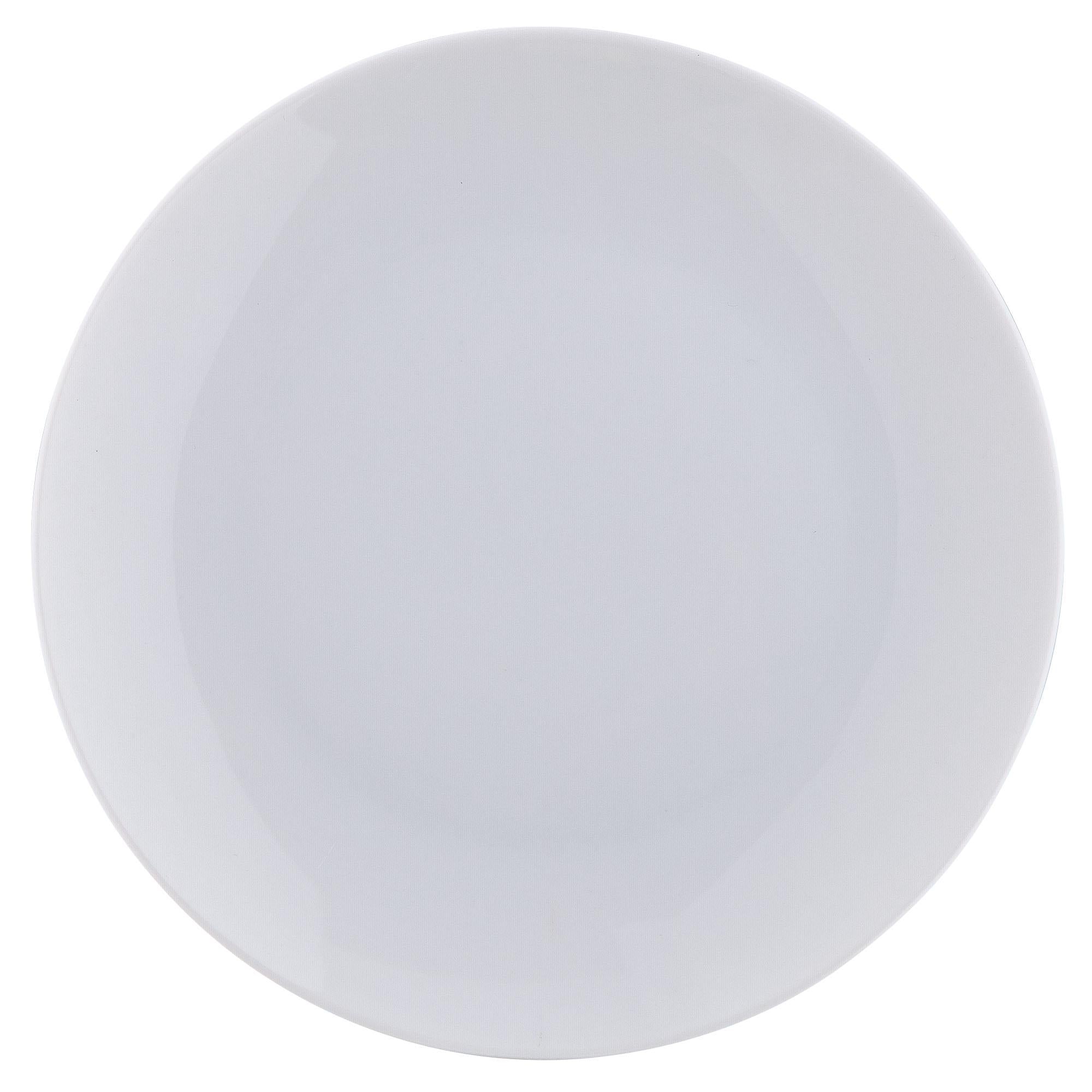 Sainsbury's Coupe dinner set 12 piece white porcelain (British brand)