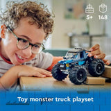 LEGO City Blue Monster Truck toy vehicle 60402, UK version