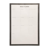 Sainsbury's Home Black floral weekly planner - British product