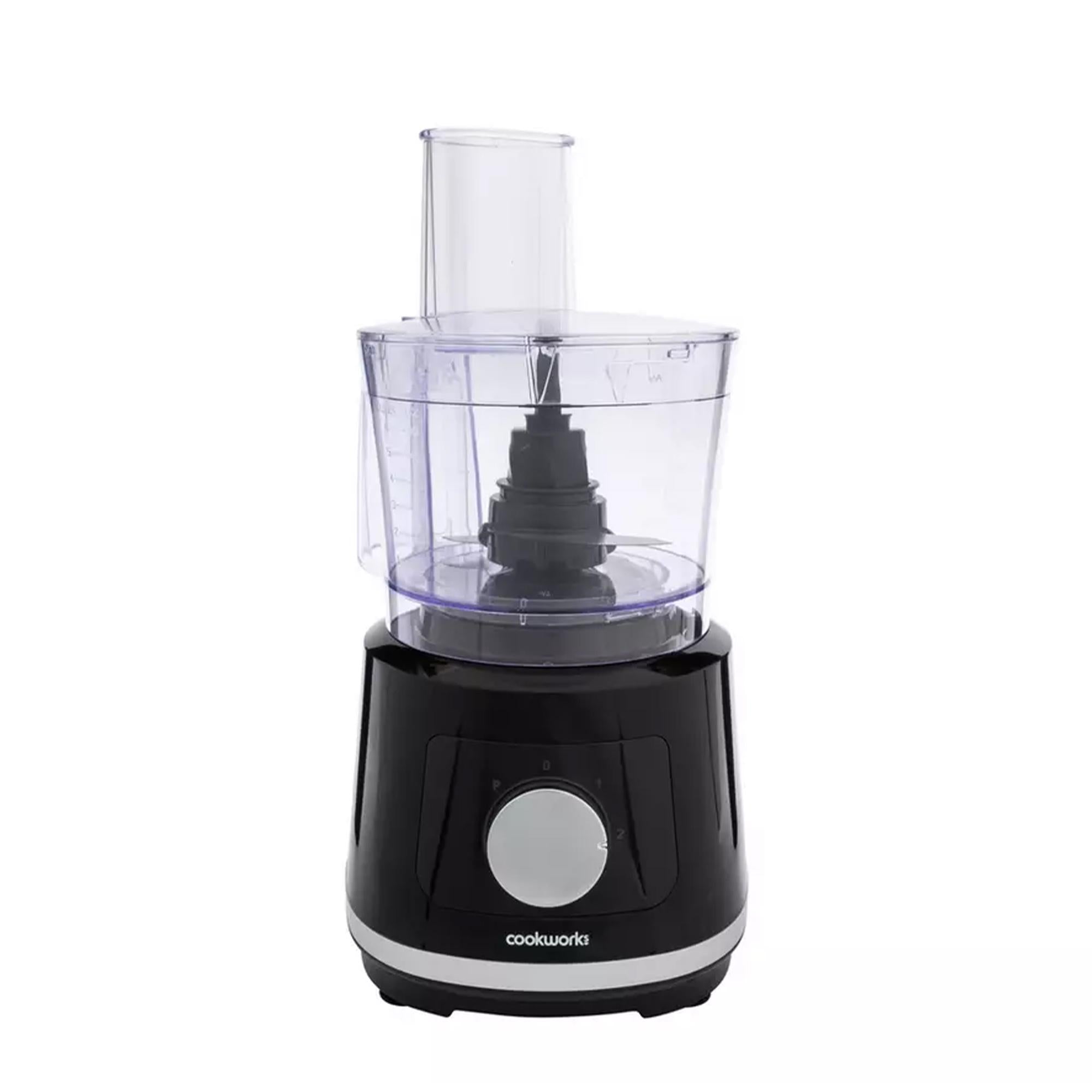 Cookworks 1.4L food processor with 4 blades - British product