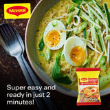 Maggi Curry Flavour Instant Noodles 5x79g, imported from the UK