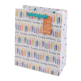 Sainsbury's Happy Birthday gift bag large (British brand)