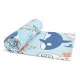 Sainsbury's Home Shark Print Beach Towel GOODS Sainsburys   