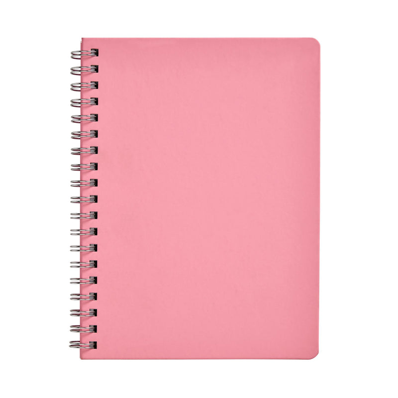 Sainsbury's Home pink B5 wiro notebook, imported from the UK