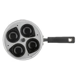 Sainsbury's Home black aluminium egg poacher 20cm diameter (British brand)