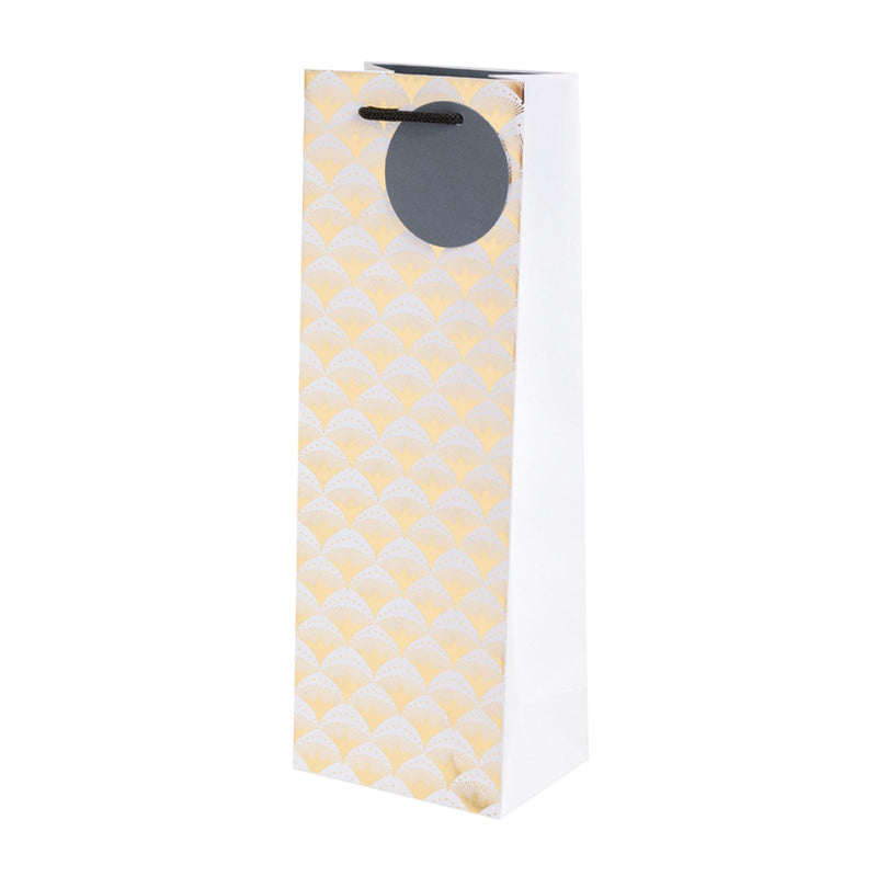 Sainsbury's Glam Geo bottle gift bag (British brand)