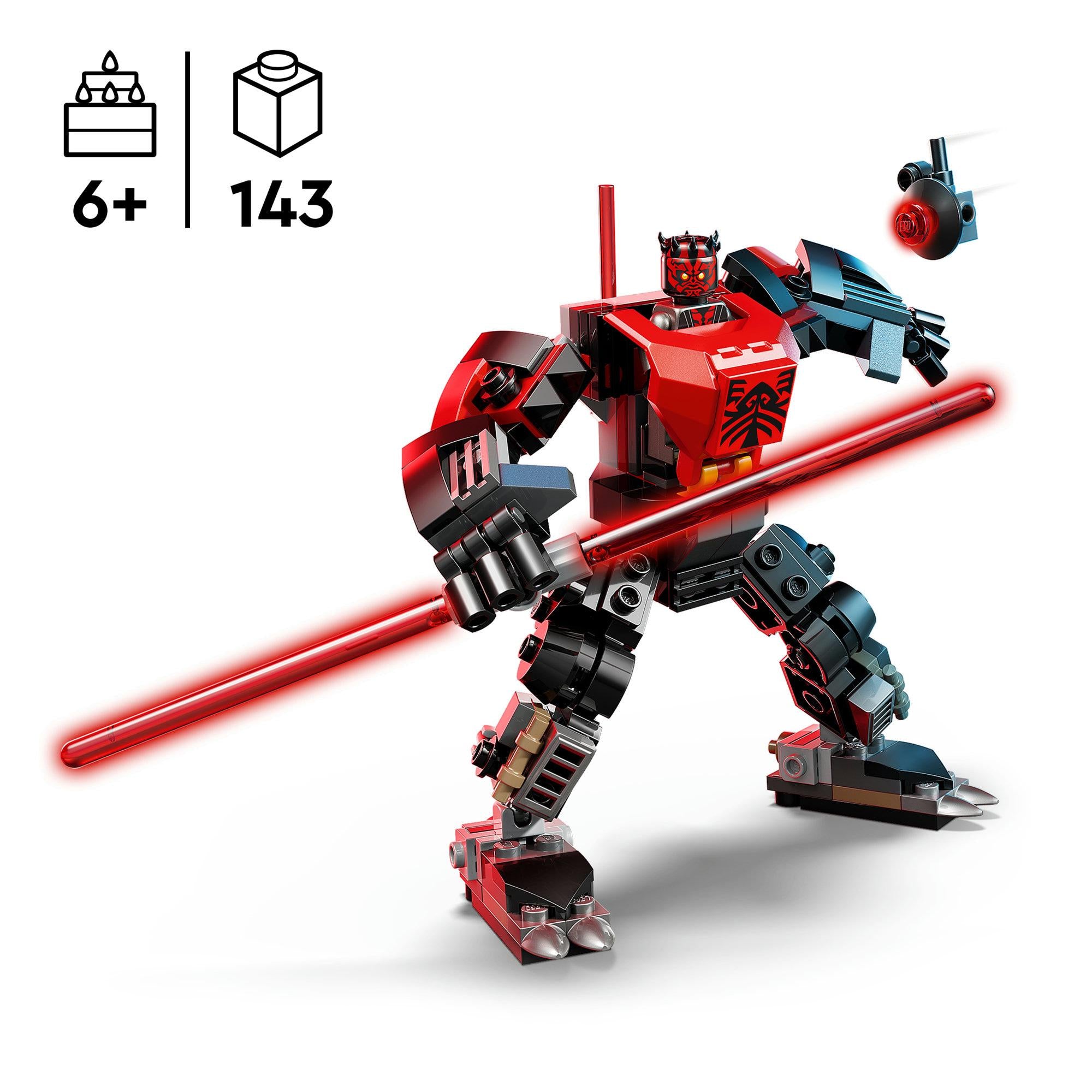 LEGO Star Wars Darth Maul Mech building toy 75411, UK version