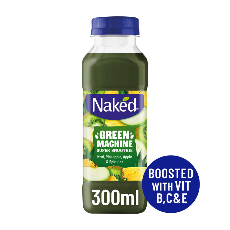 Naked Green Machine super smoothie drink 300ml (British brand)
