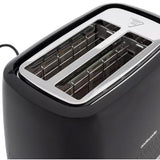 Cookworks Selcey 2 Slice Toaster Black model - British product