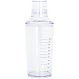 Habitat plastic cocktail shaker featuring measuring lines, UK version