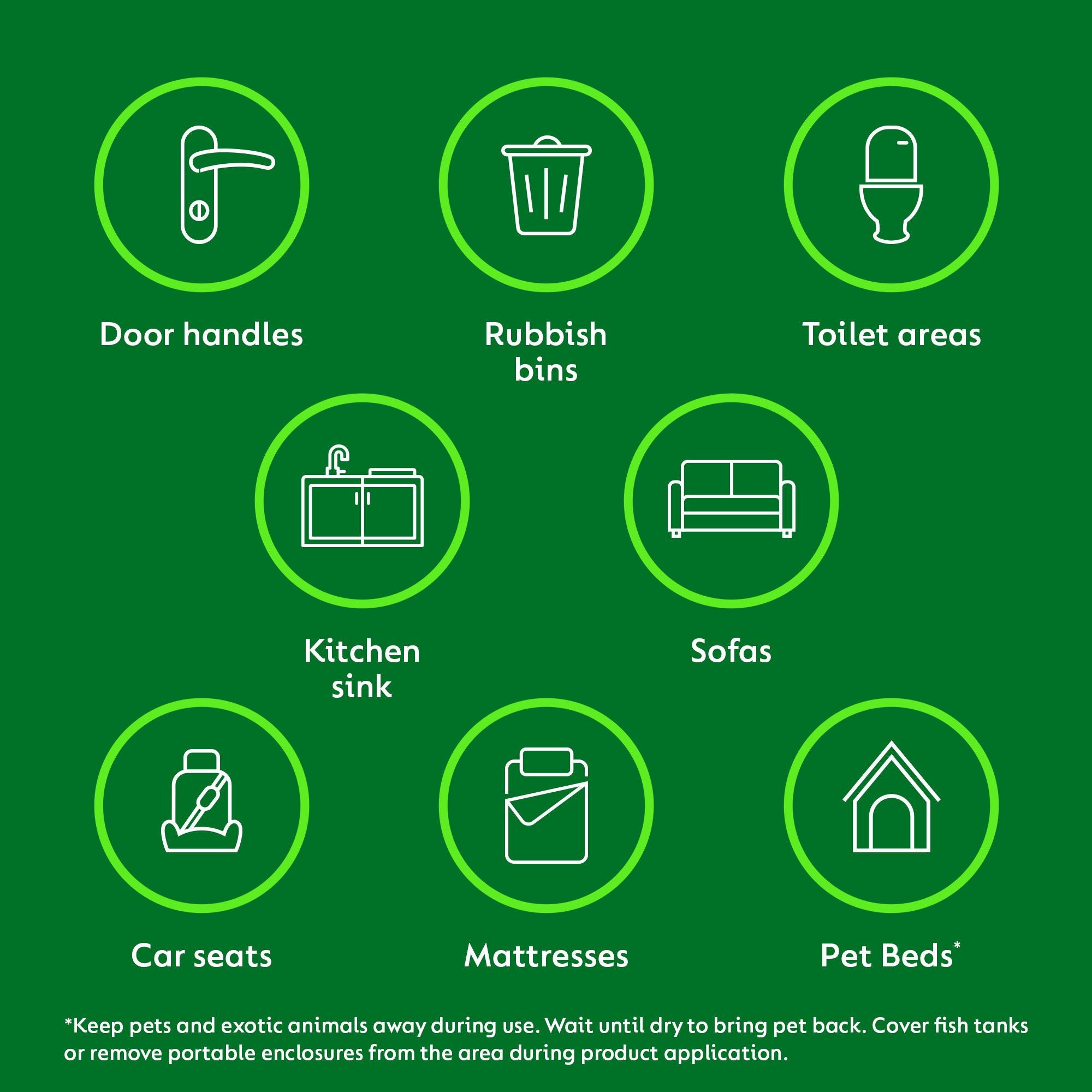 Dettol disinfectant spray Crisp Linen 300ml - British product