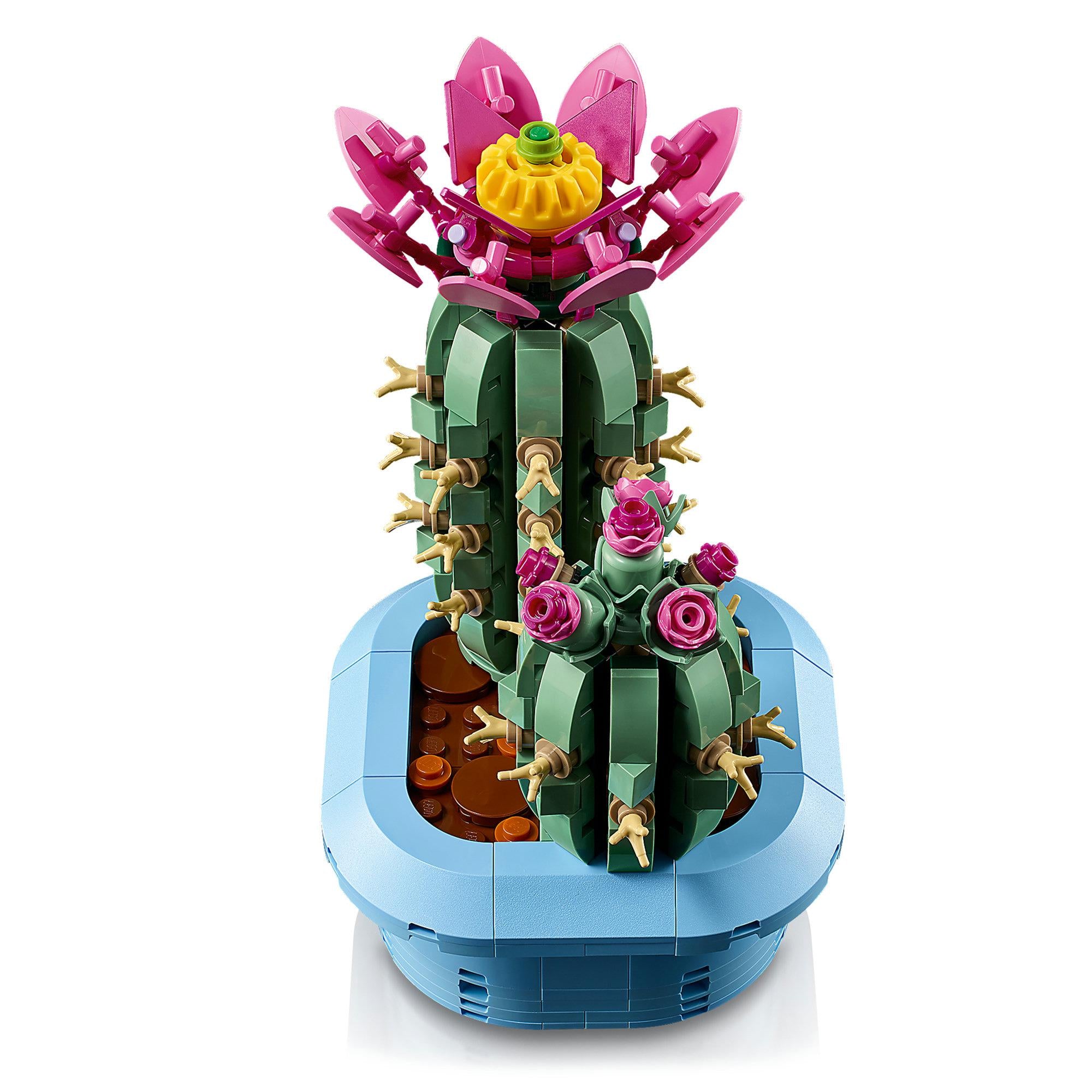 LEGO Botanicals Flowering Cactus building set, imported from the UK