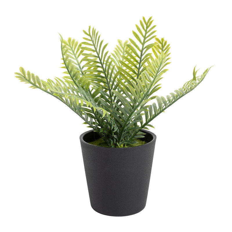 Habitat artificial green fern 18cm, UK version