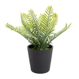 Habitat artificial green fern 18cm, UK version