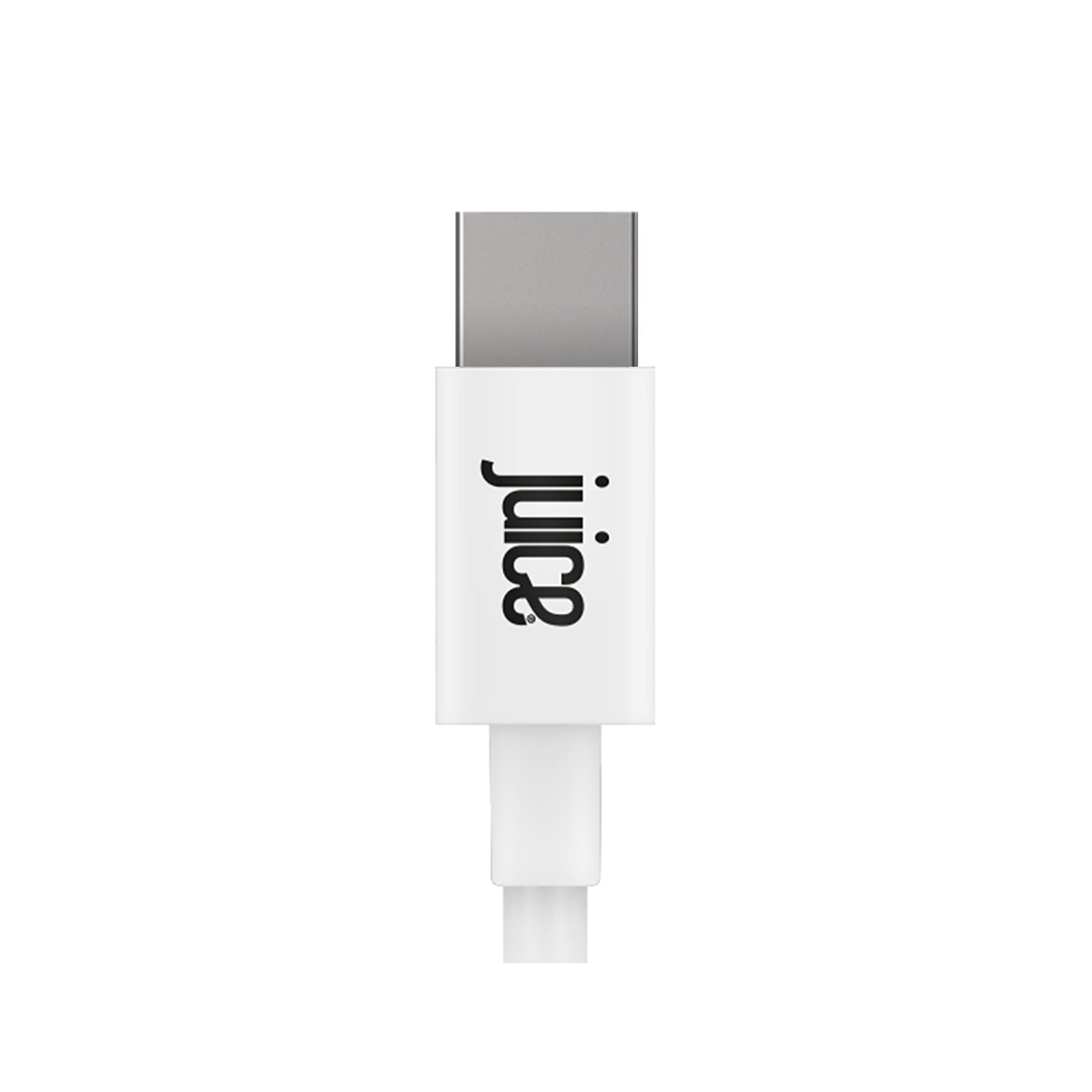 Juice USB-A to USB-C charge and sync cable white 3m, imported from the UK