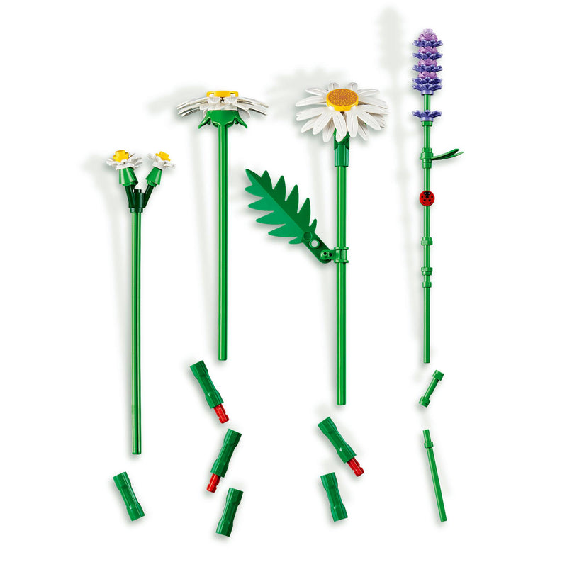 LEGO Botanicals Daisies building set 133 pieces, UK version