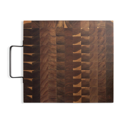 Sainsburys Habitat Industrial Butchers Wooden Chopping Board Block- Buy online at McGrocer