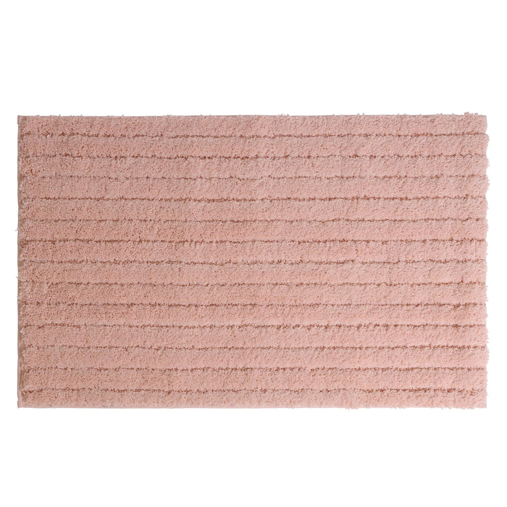 Habitat Ribbed Blush Bath Mat