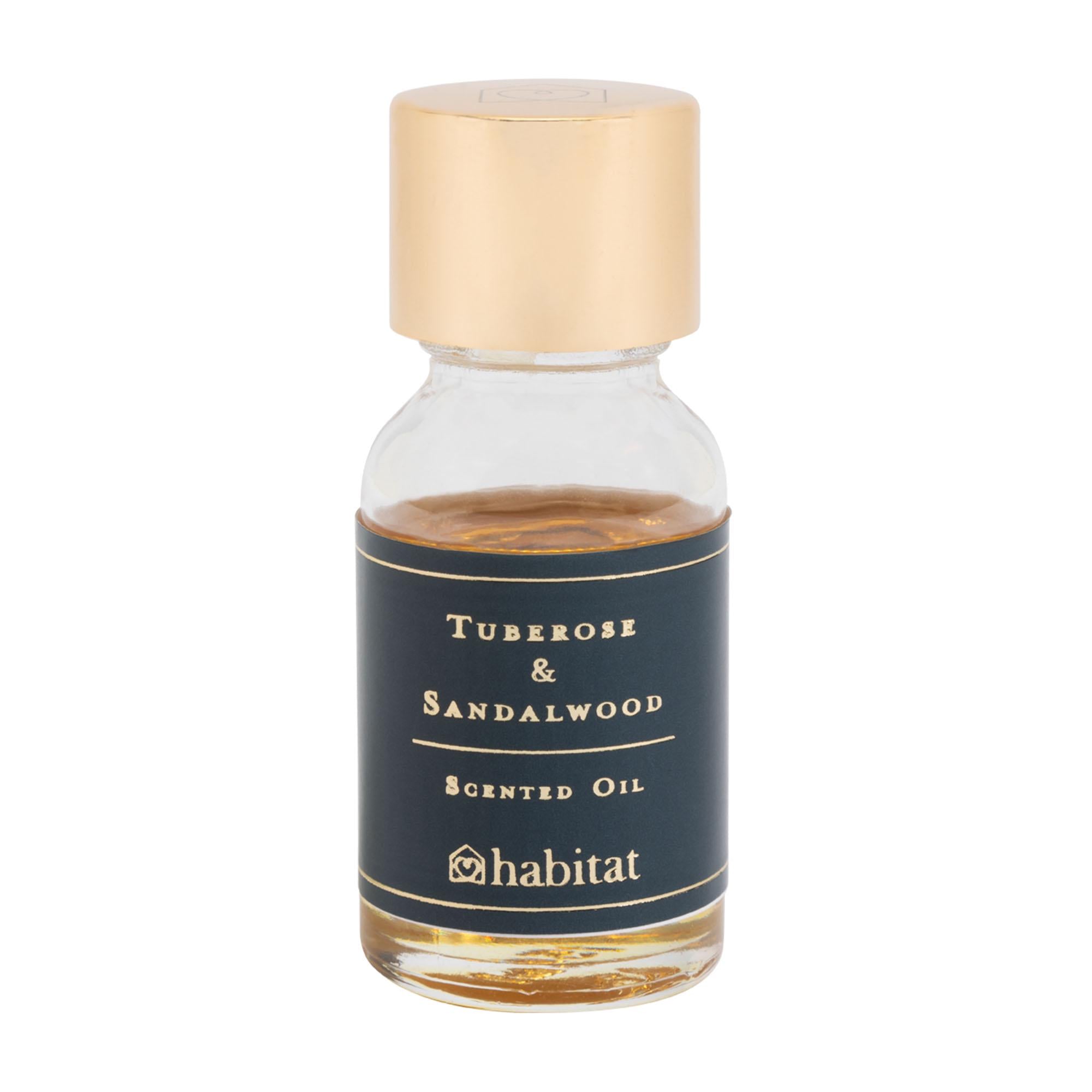 Tuberose and Sandalwood Scented Fragrance Oil