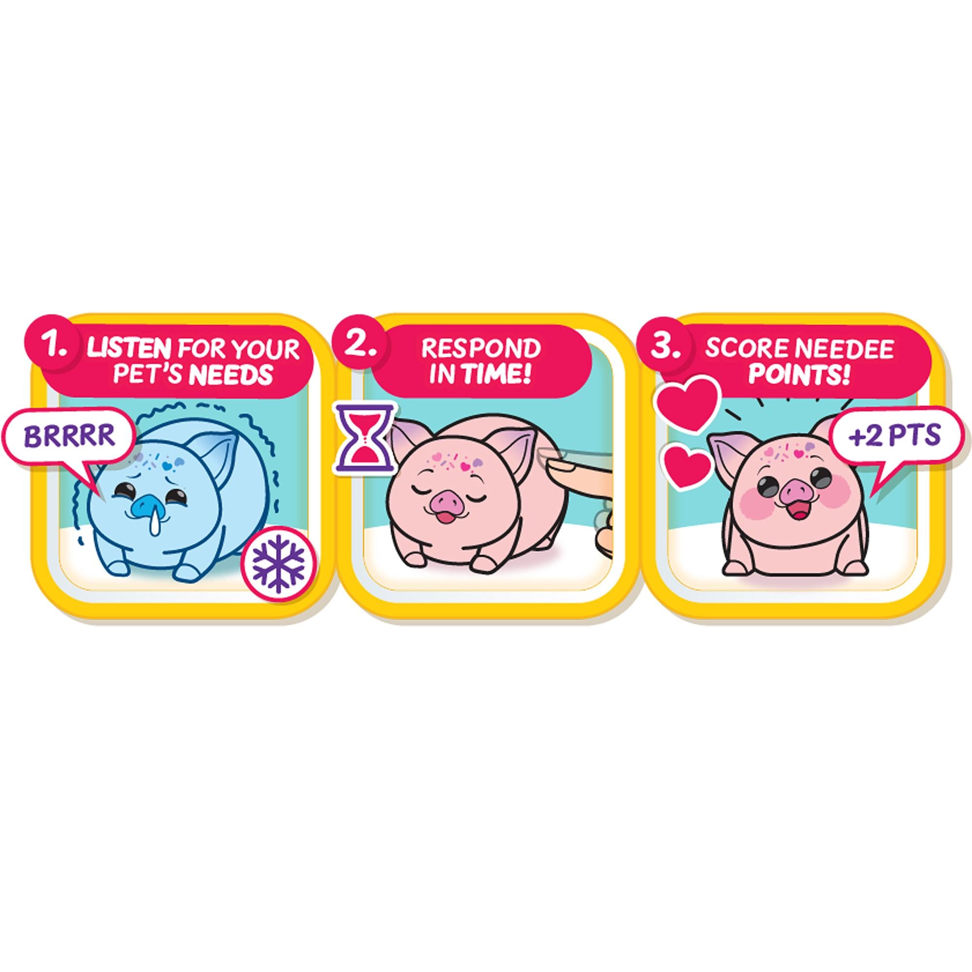 Little Live Pets NeeDees Electronic Toy 1 Pack, UK version
