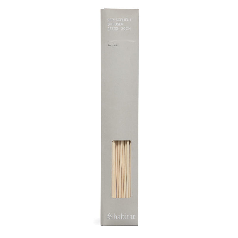 Habitat diffuser reeds replacement pack of 16, 30cm, imported from the UK