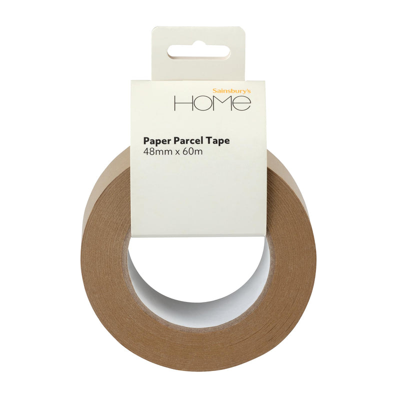Sainsbury's Home paper parcel tape 48mm x 60m (British brand)