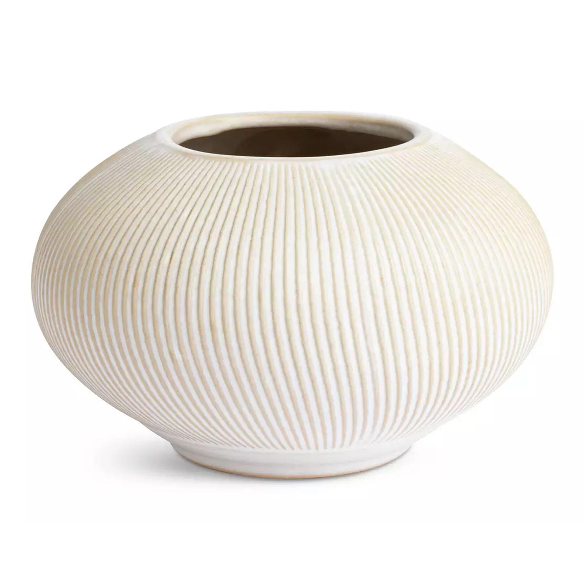 Habitat Ceramic Vase Natural 11cm Height, UK version