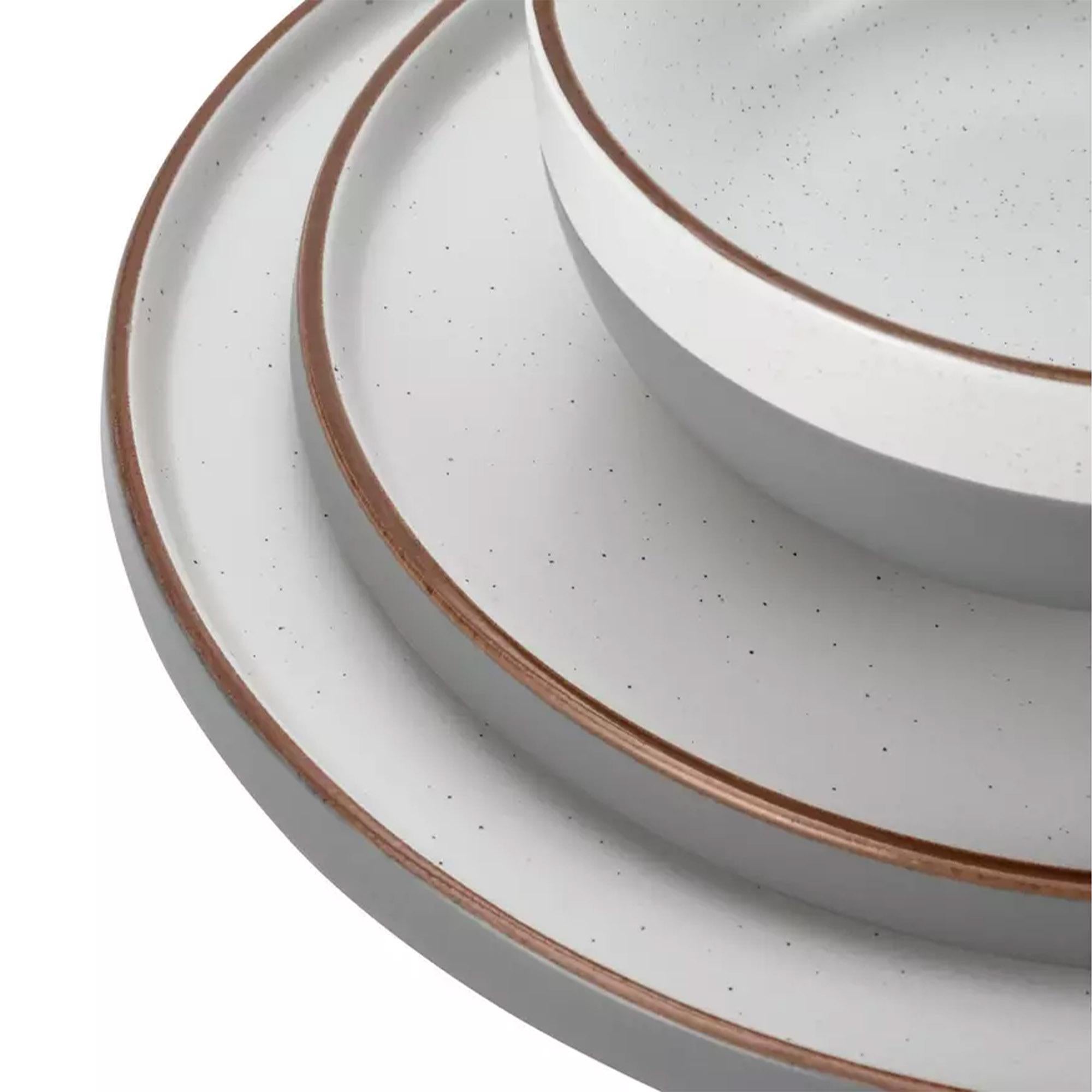 Habitat speckle dinner set 12-piece (British brand)