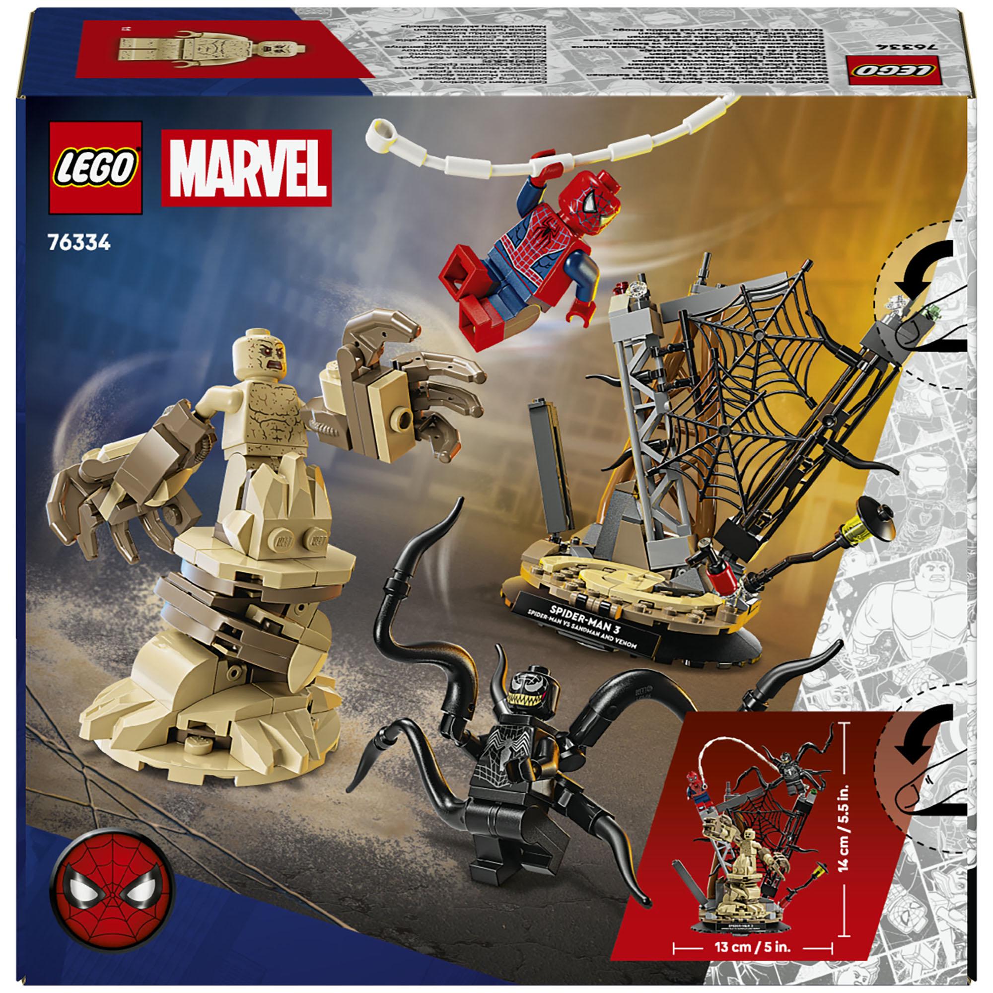 LEGO Spider-Man vs Sandman building toy 201 pieces British product
